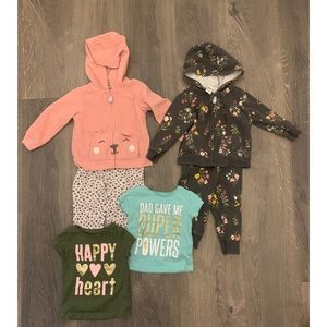 Toddler Girl Bundle 18 Months Carter Oshkosh